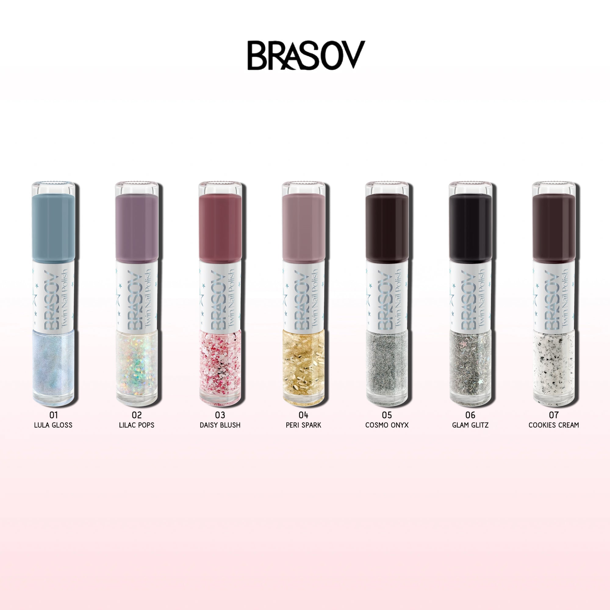 BRASOV Twin Nail Polish
