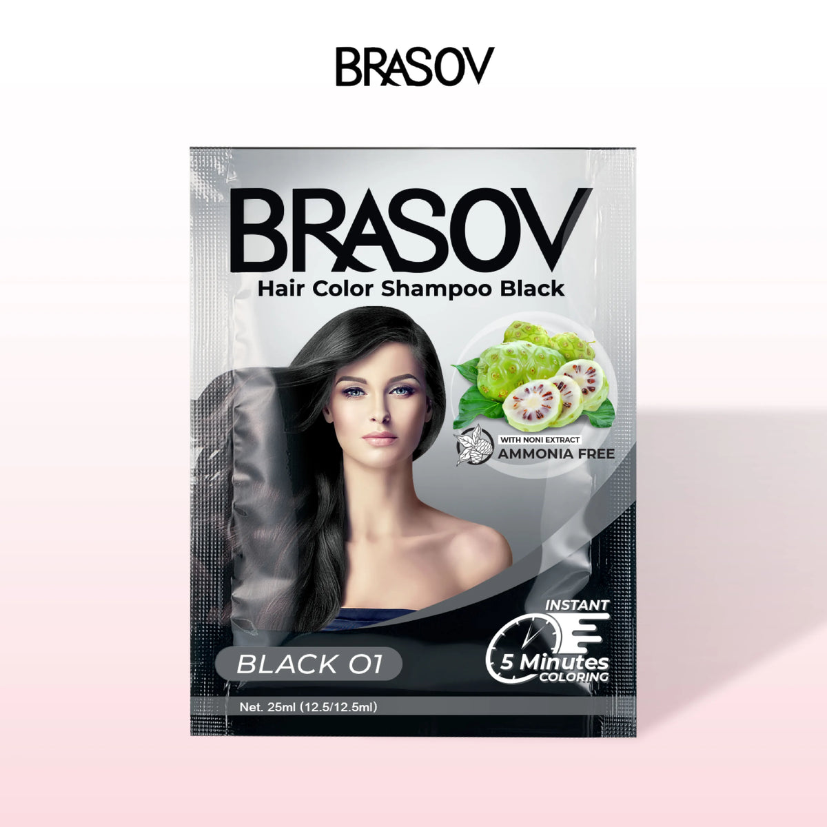 BRASOV Hair Color Shampoo Sachet