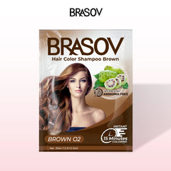 BRASOV Hair Color Shampoo Sachet