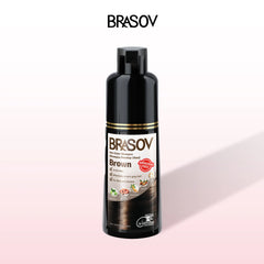 BRASOV Hair Color Shampoo Bottle