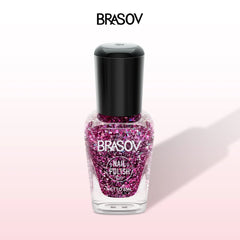 BRASOV Nailpolish Glitter 12 Pcs