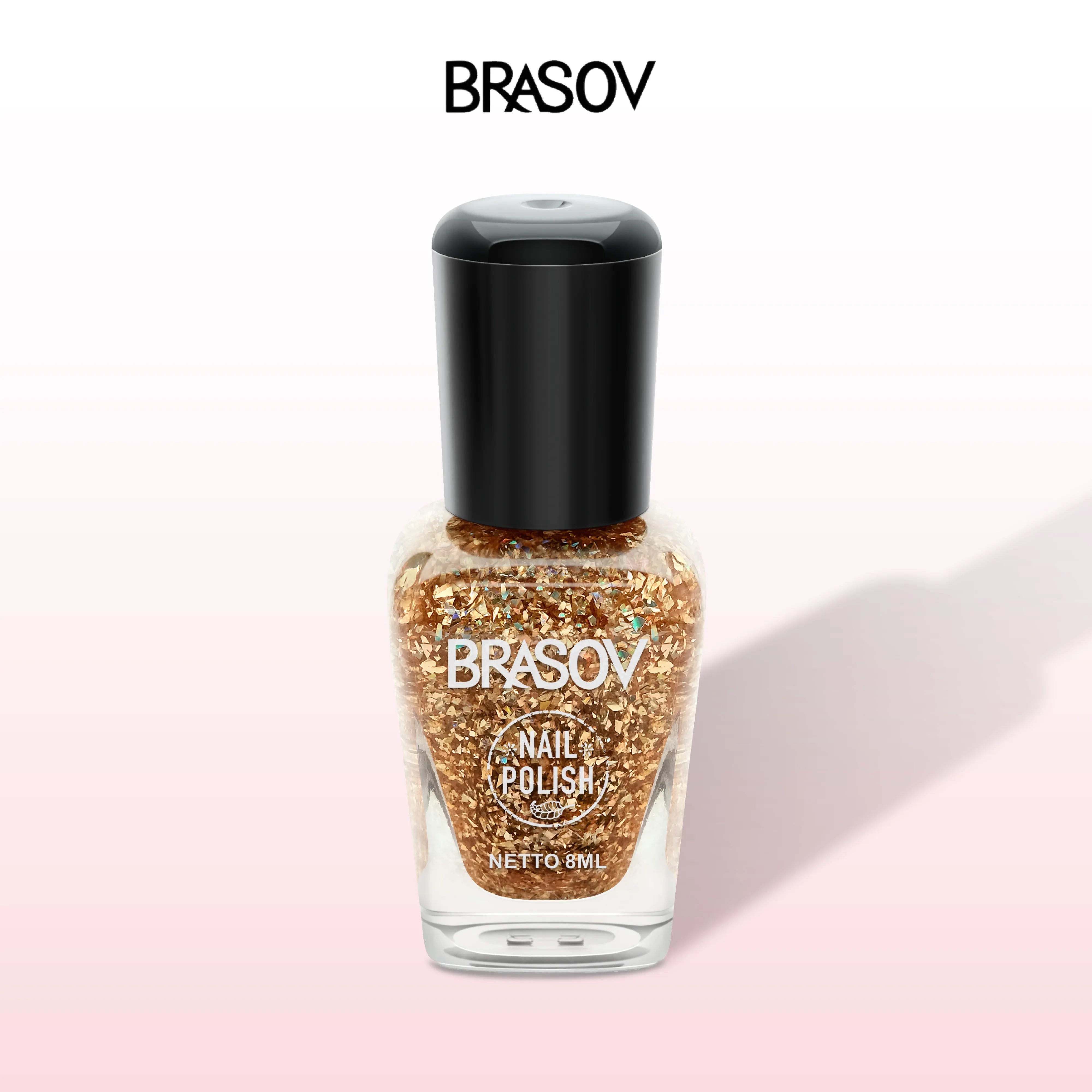 BRASOV Nailpolish Glitter 12 Pcs