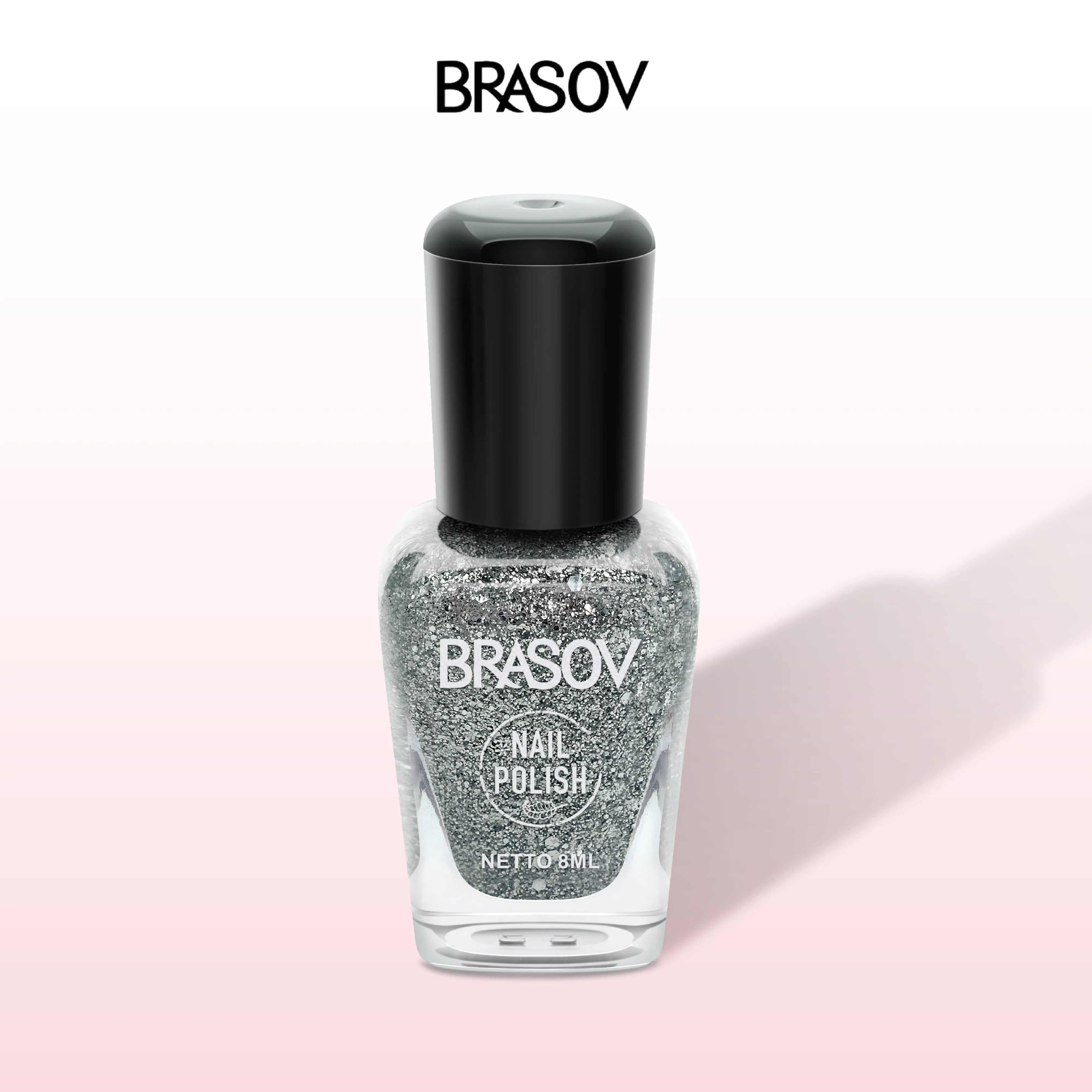 BRASOV Nailpolish Glitter 12 Pcs