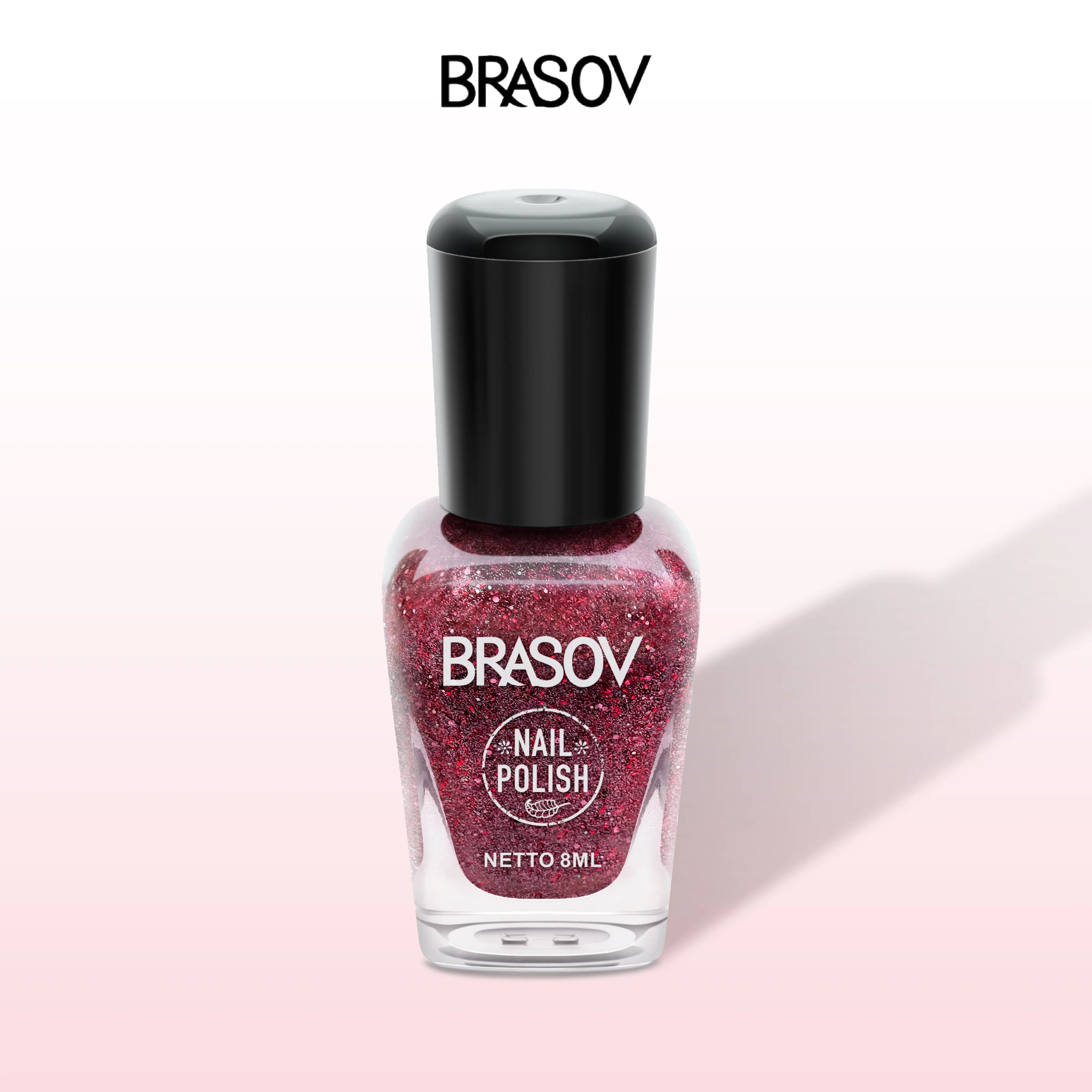 BRASOV Nailpolish Glitter 12 Pcs