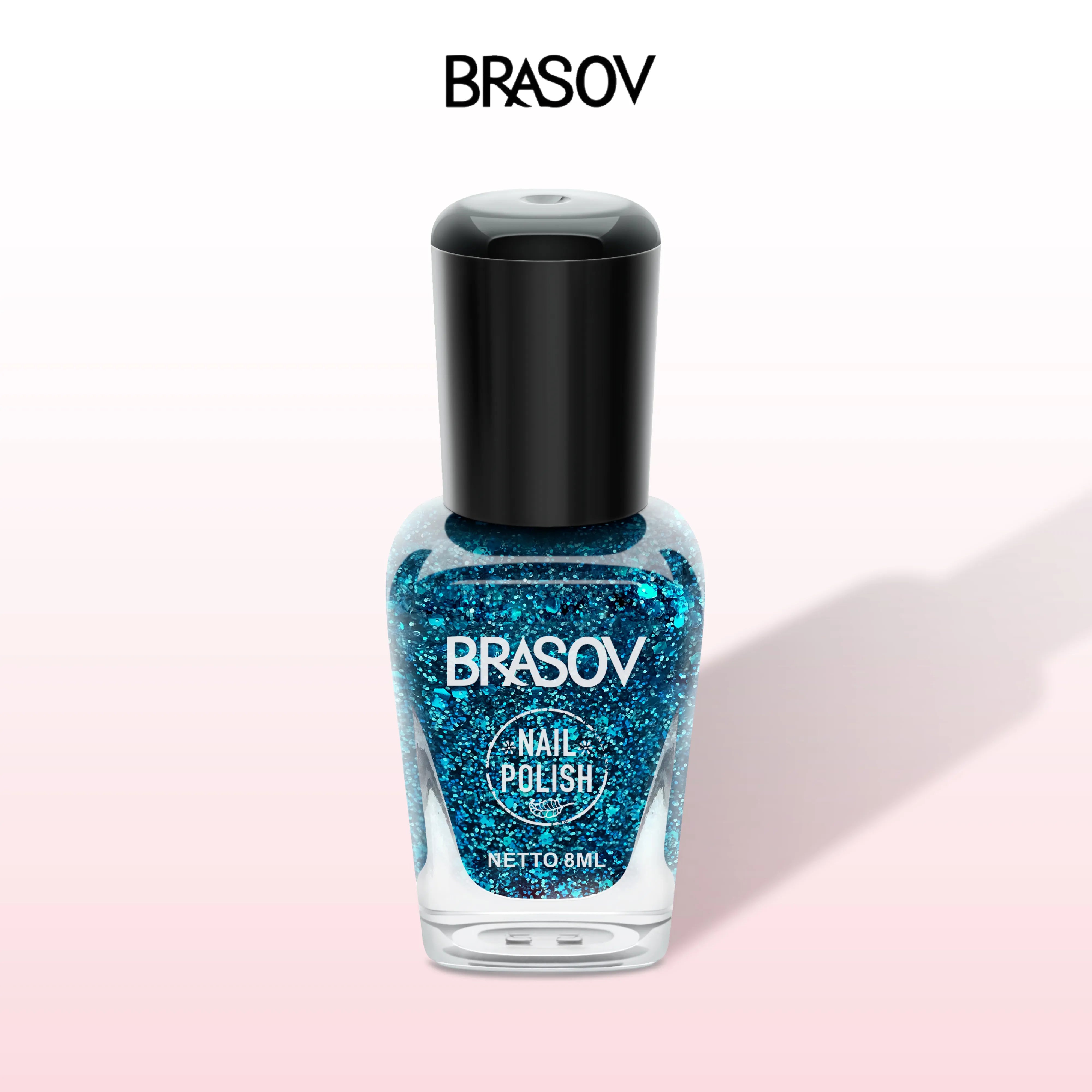 BRASOV Nailpolish Glitter 12 Pcs