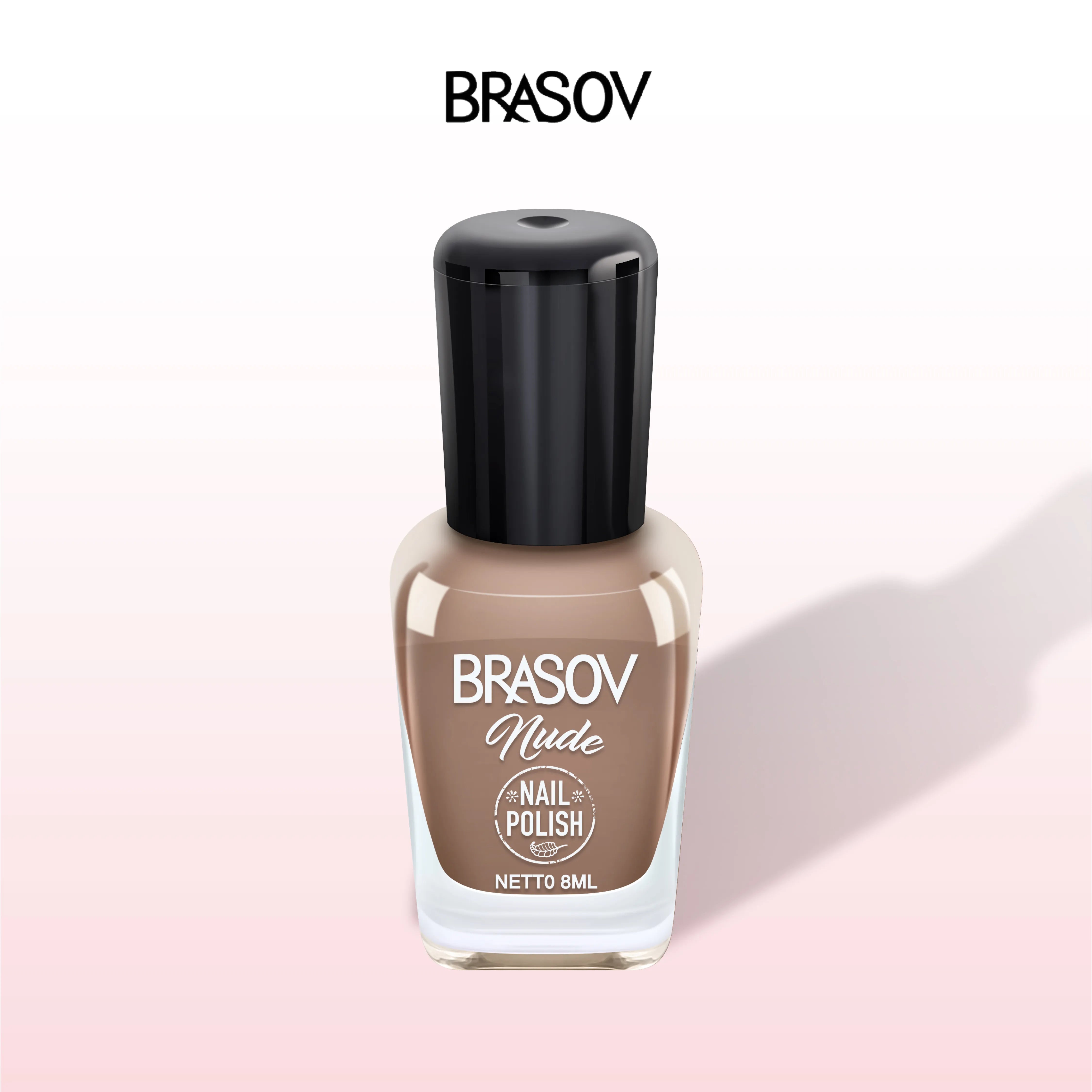 BRASOV Nailpolish Nude 8 Pcs