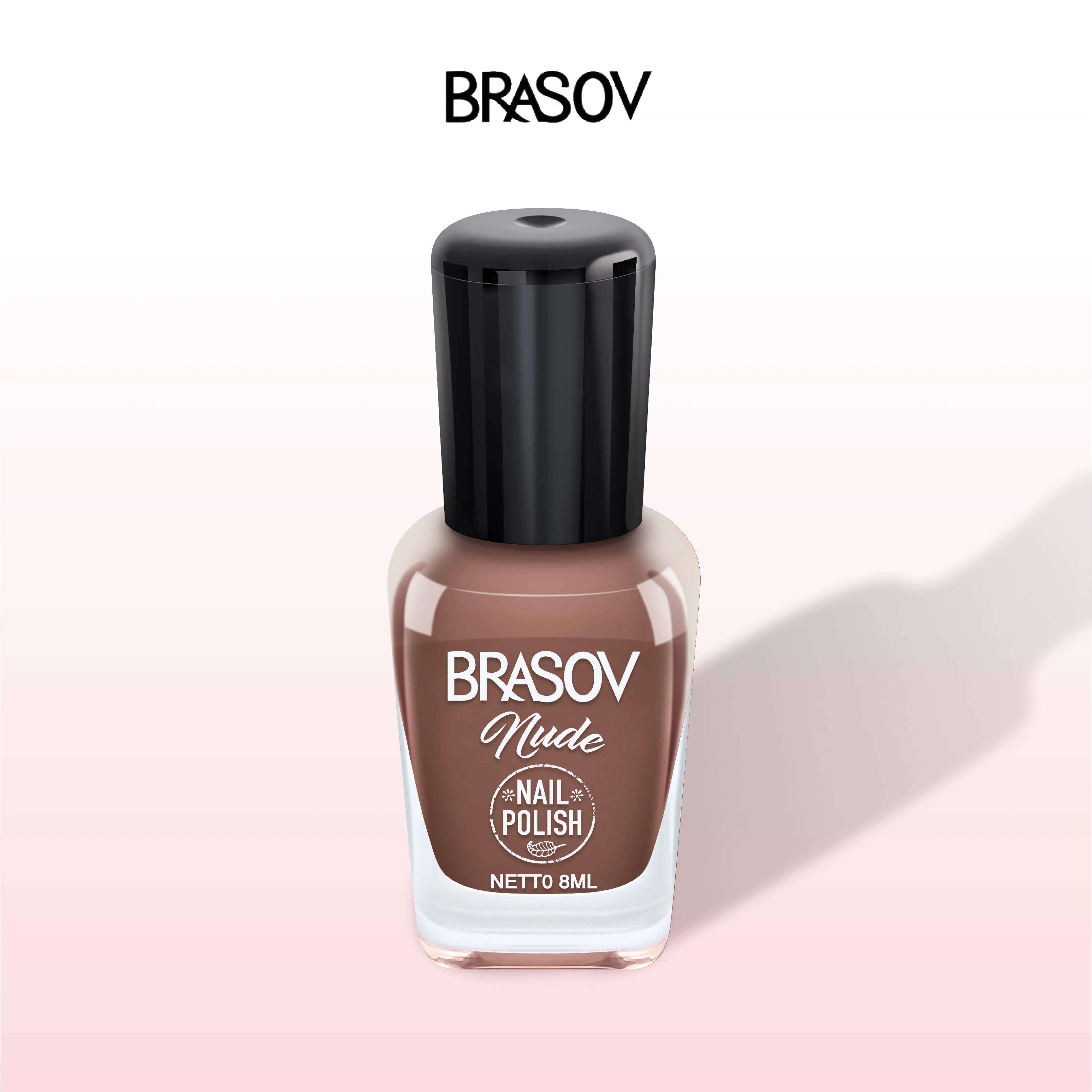 BRASOV Nailpolish Nude 8 Pcs