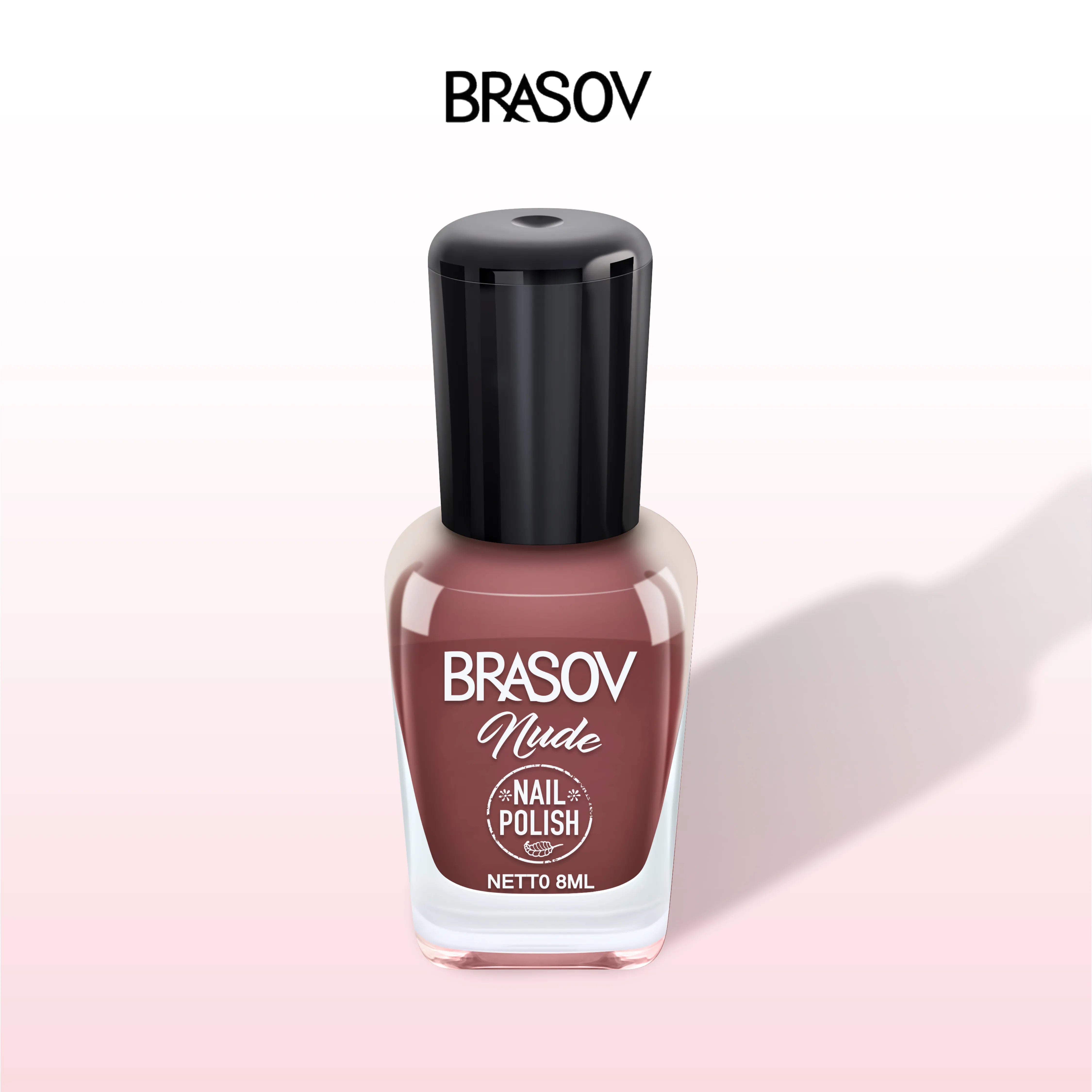 BRASOV Nailpolish Nude 8 Pcs