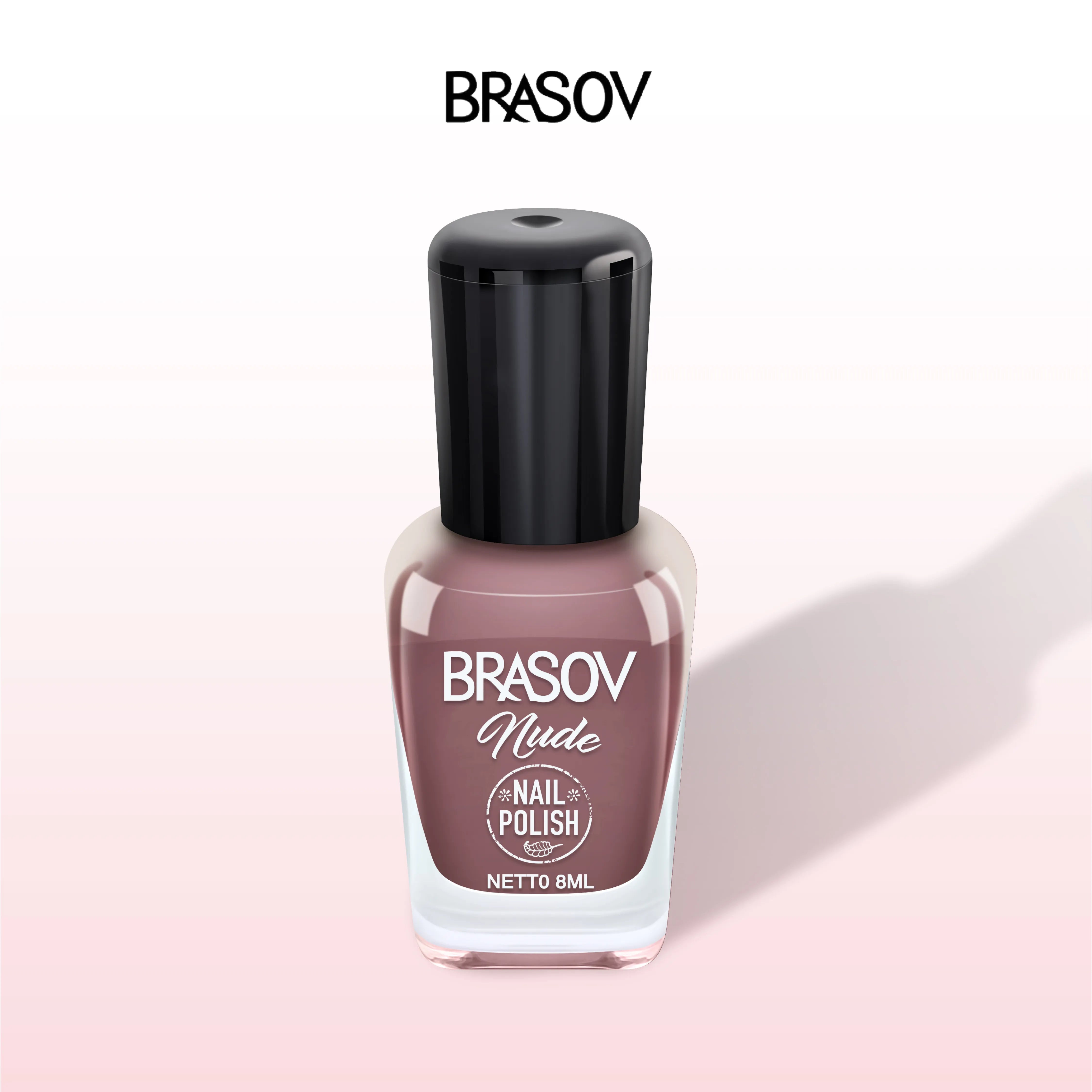 BRASOV Nailpolish Nude 8 Pcs