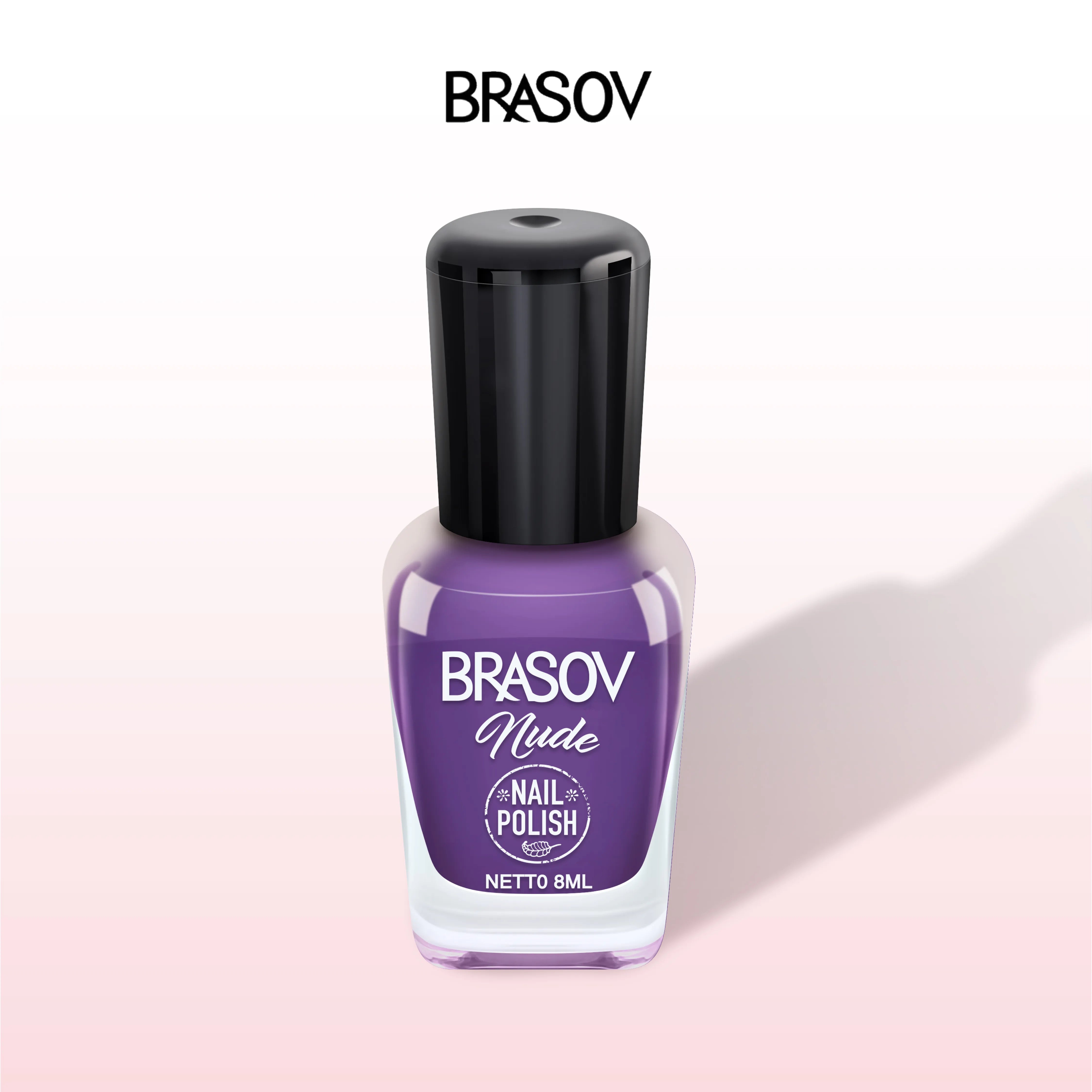 BRASOV Nailpolish Nude 8 Pcs